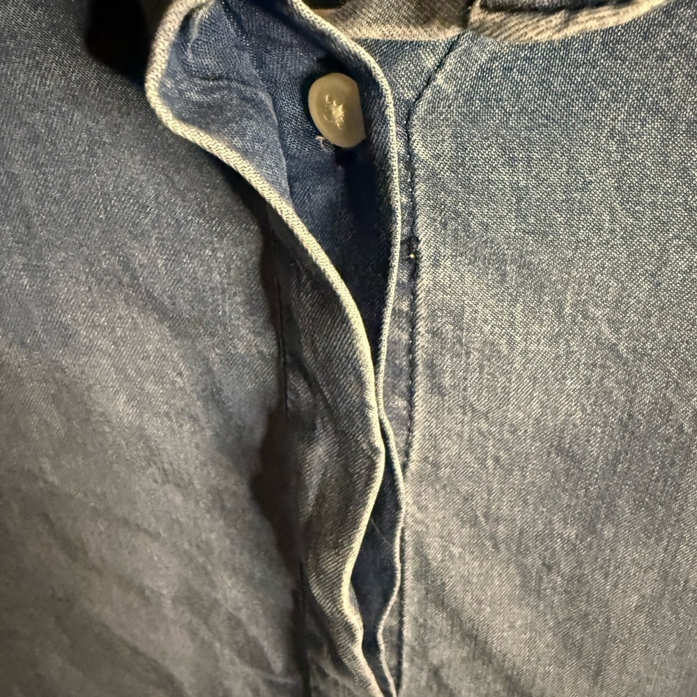 Banana Republic Denim Dressy Blouse - Picture 5 of 5